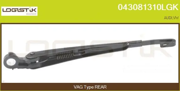 Wiper Arm, window cleaning (043081310LGK)