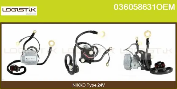 Solenoid Switch, starter (036058631OEM)