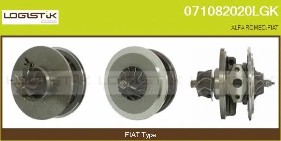 Core assembly, turbocharger (071082020LGK)