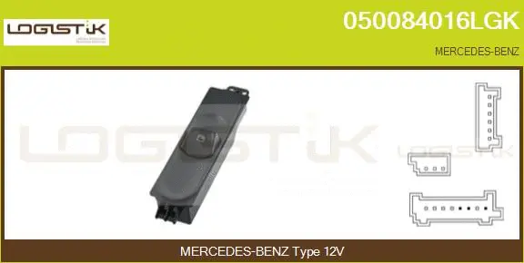 Switch, window regulator (050084016LGK)