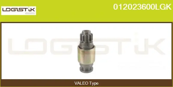 Pinion, starter (012023600LGK)