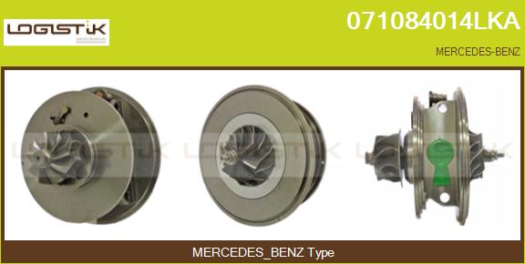 Core assembly, turbocharger (071084014LKA)