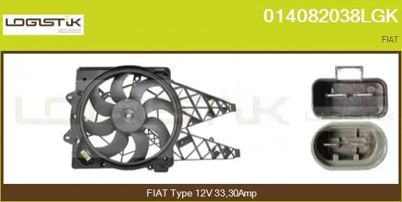Electric Motor, radiator fan (014082038LGK)