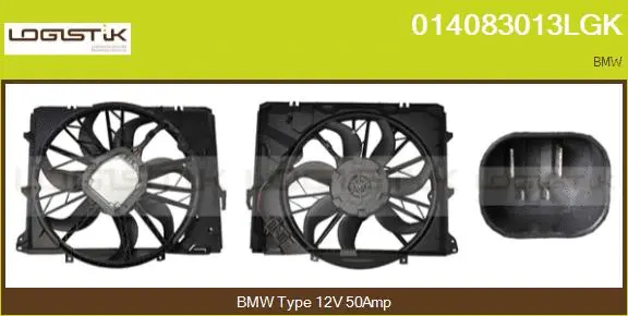 Electric Motor, radiator fan (014083013LGK)
