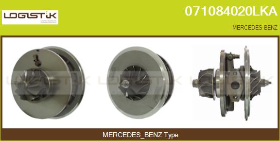 Core assembly, turbocharger (071084020LKA)