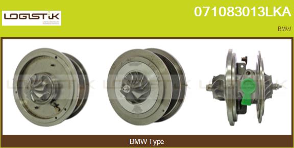 Core assembly, turbocharger (071083013LKA)