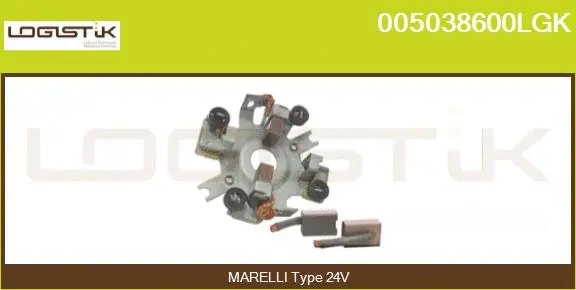 Holder, carbon brushes (005038600LGK)