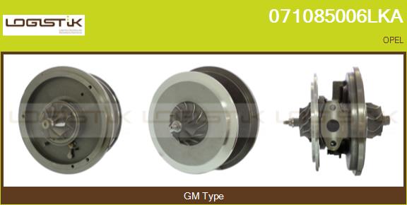 Core assembly, turbocharger (071085006LKA)