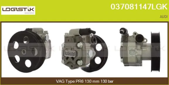 Hydraulic Pump, steering (037081147LGK)