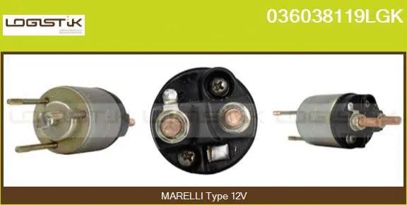 Solenoid Switch, starter (036038119LGK)