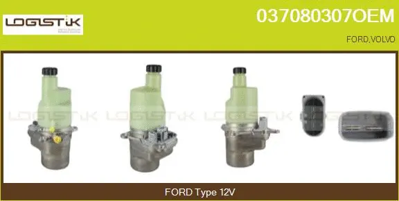 Hydraulic Pump, steering (037080307OEM)