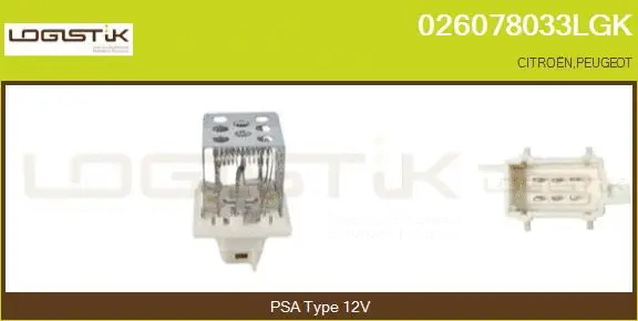 Resistor, interior blower (026078033LGK)