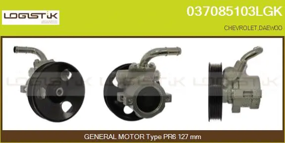 Hydraulic Pump, steering (037085103LGK)