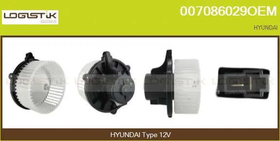 Interior Blower (007086029OEM)