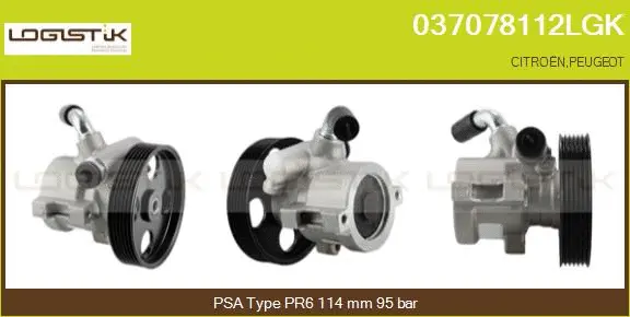 Hydraulic Pump, steering (037078112LGK)