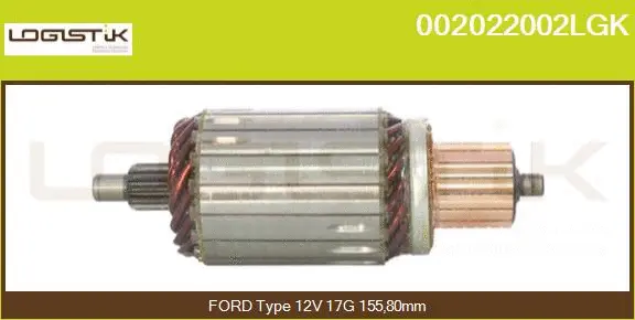 Armature, starter (002022002LGK)