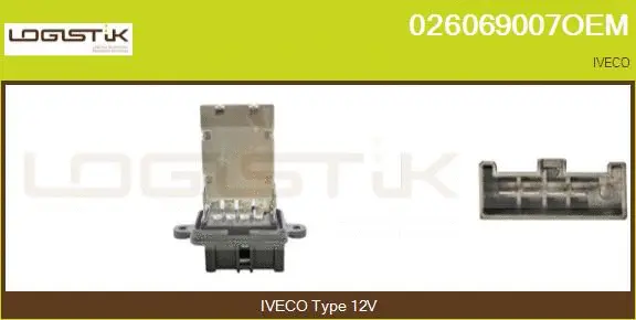 Resistor, interior blower (026069007OEM)