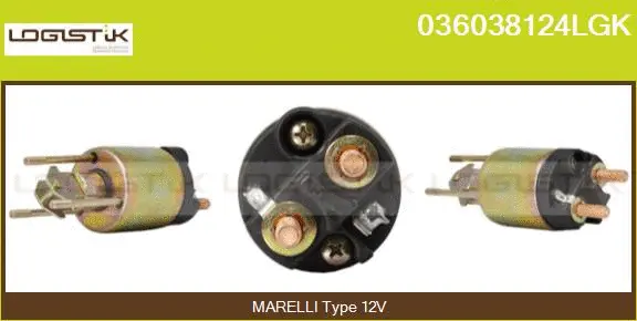 Solenoid Switch, starter (036038124LGK)