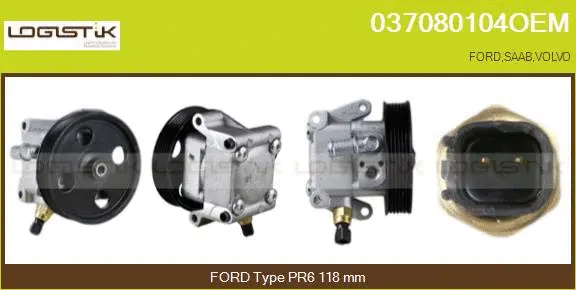 Hydraulic Pump, steering (037080104OEM)