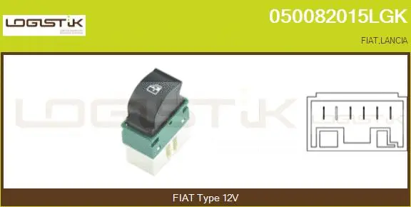 Switch, window regulator (050082015LGK)