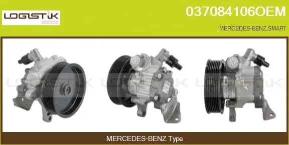Hydraulic Pump, steering (037084106OEM)