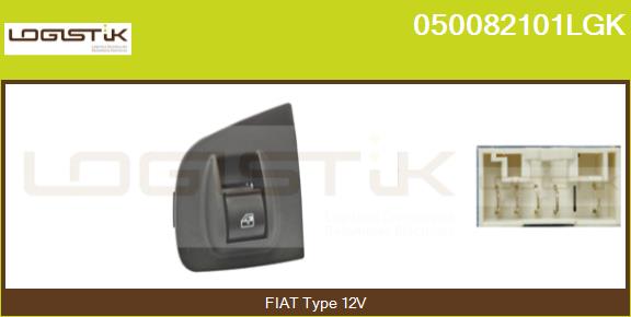 Switch, window regulator (050082101LGK)