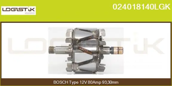 Rotor, alternator (024018140LGK)