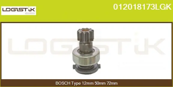 Pinion, starter (012018173LGK)