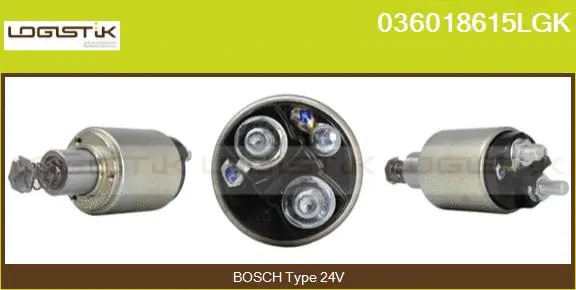 Solenoid Switch, starter (036018615LGK)