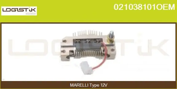 Rectifier, alternator (021038101OEM)