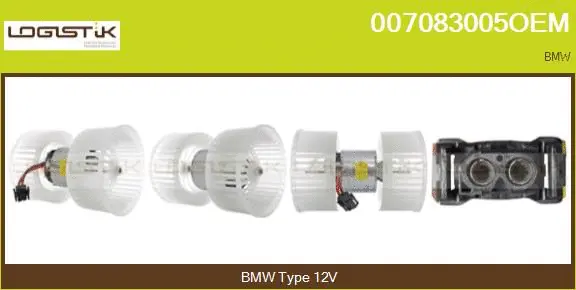 Interior Blower (007083005OEM)