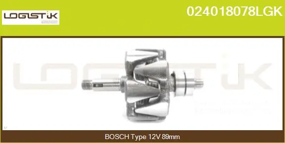 Rotor, alternator (024018078LGK)