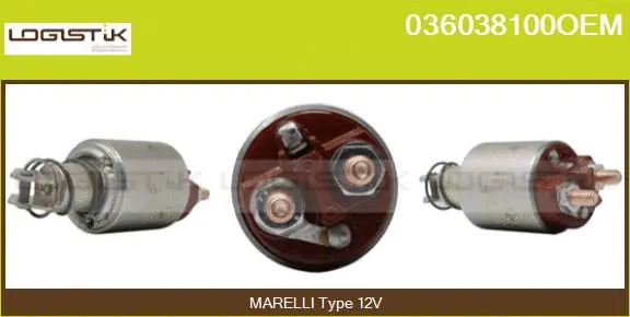 Solenoid Switch, starter (036038100OEM)