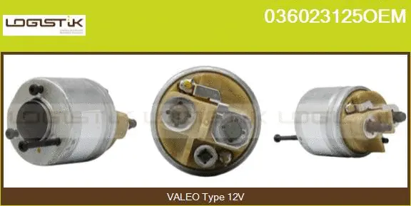 Solenoid Switch, starter (036023125OEM)