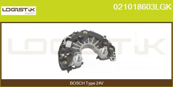 Rectifier, alternator (021018603LGK)
