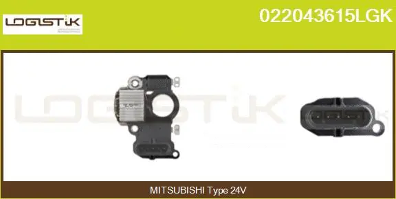 Alternator Regulator (022043615LGK)