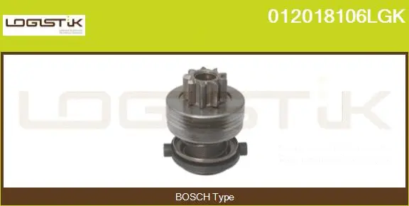 Pinion, starter (012018106LGK)