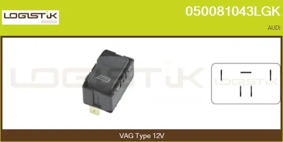 Switch, window regulator (050081043LGK)