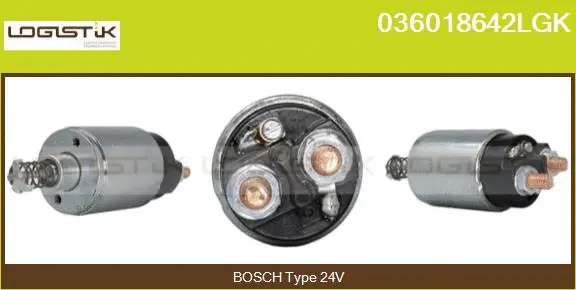 Solenoid Switch, starter (036018642LGK)