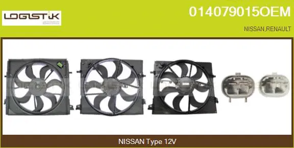 Electric Motor, radiator fan (014079015OEM)