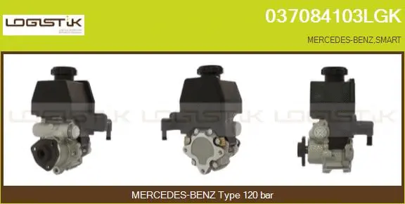 Hydraulic Pump, steering (037084103LGK)