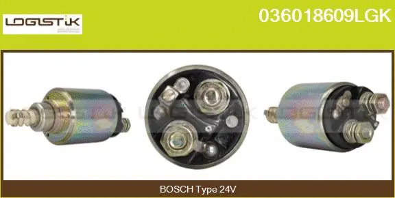 Solenoid Switch, starter (036018609LGK)