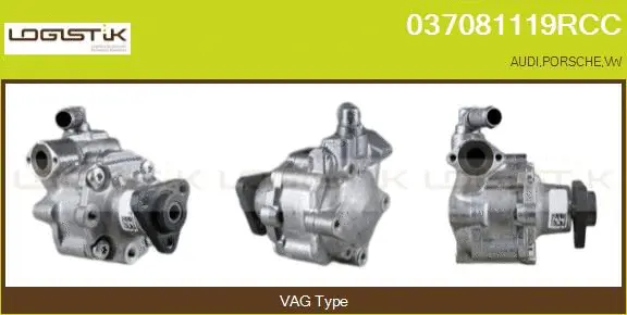 Hydraulic Pump, steering (037081119RCC)