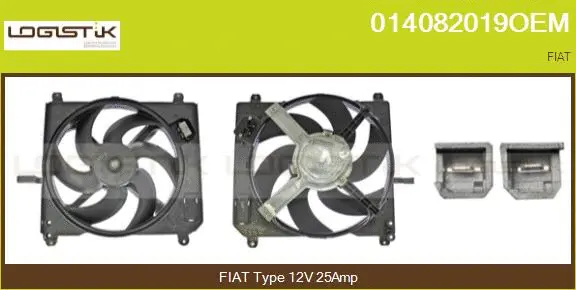 Electric Motor, radiator fan (014082019OEM)