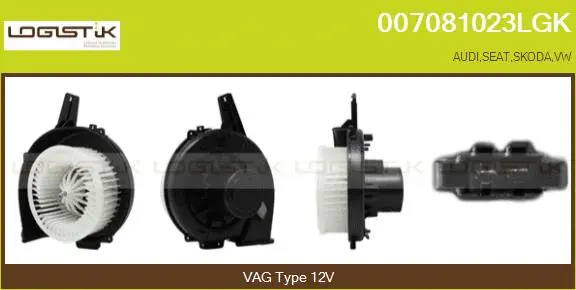Interior Blower (007081023LGK)
