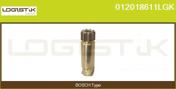 Pinion, starter (012018611LGK)