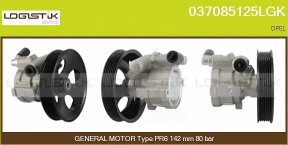 Hydraulic Pump, steering (037085125LGK)