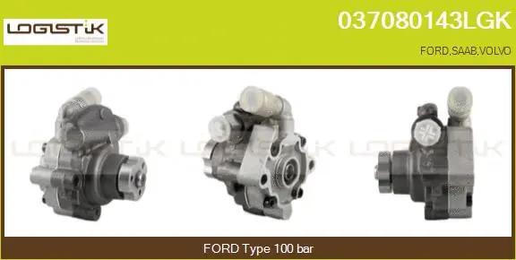 Hydraulic Pump, steering (037080143LGK)