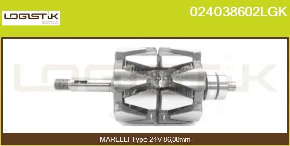 Rotor, alternator (024038602LGK)