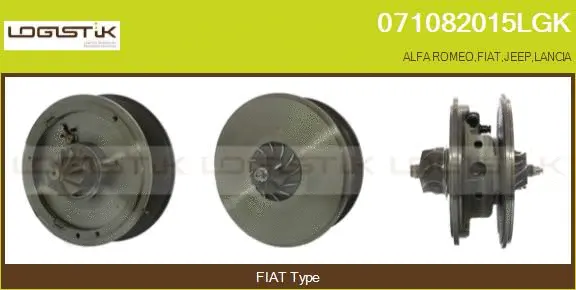 Core assembly, turbocharger (071082015LGK)